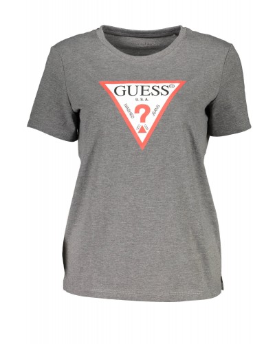 GUESS JEANS T-SHIRT MANICHE CORTE Donna