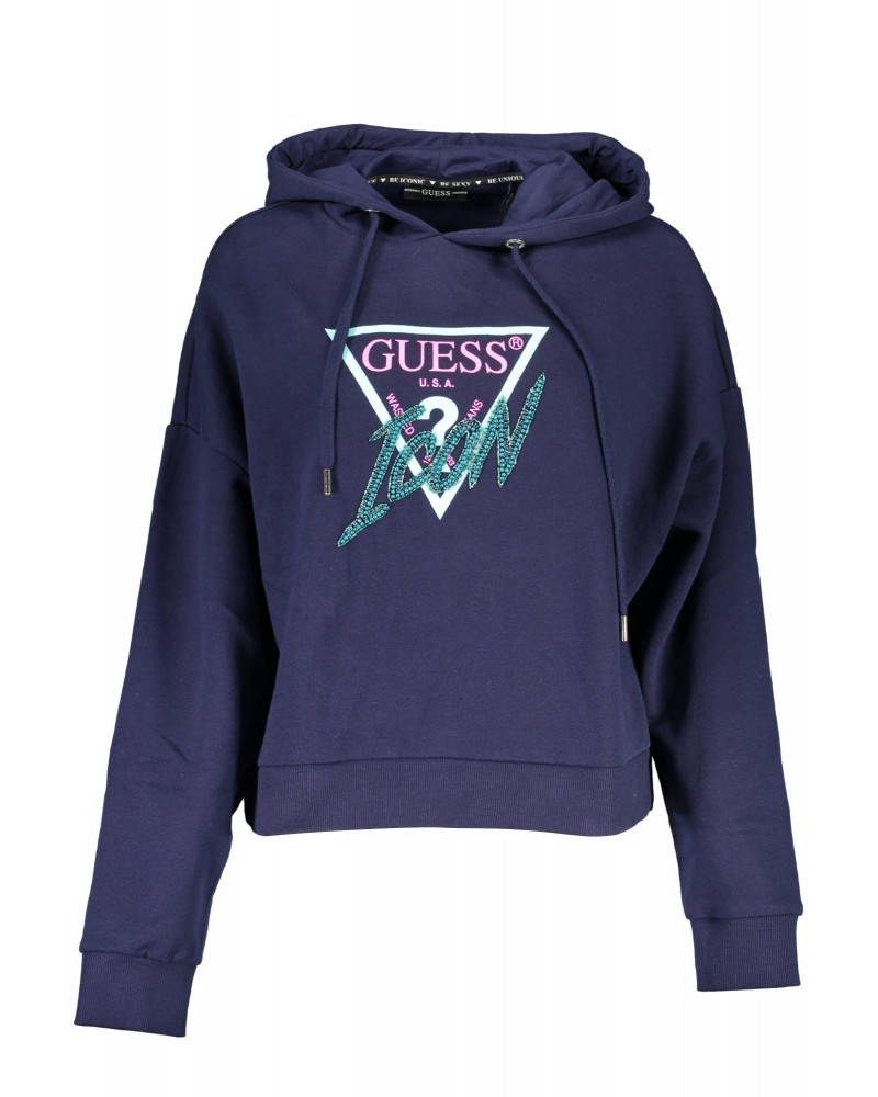 GUESS JEANS FELPA SENZA ZIP Donna