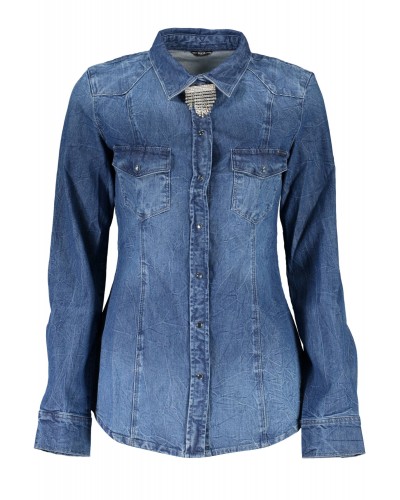 GUESS JEANS CAMICIA MANICHE LUNGHE Donna